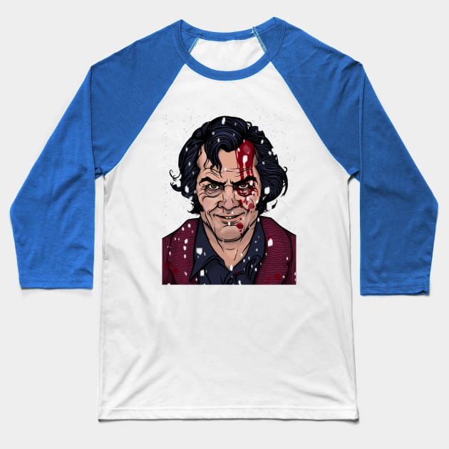 Jack Torrance Baseball T-Shirt by forcefedartanddesign